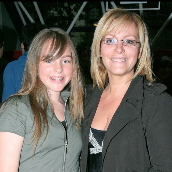 Mais elle est aussi mère de famille.
Caroline Diament et sa fille - Archives