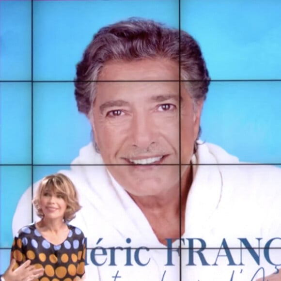 Exclusif - Captures d'écran - Frédéric François lors de l'enregistrement de l'émission "Les grands du rire", présentée par Bernard Montiel et Karen Cheryl, et diffusée le 22 juin sur C8