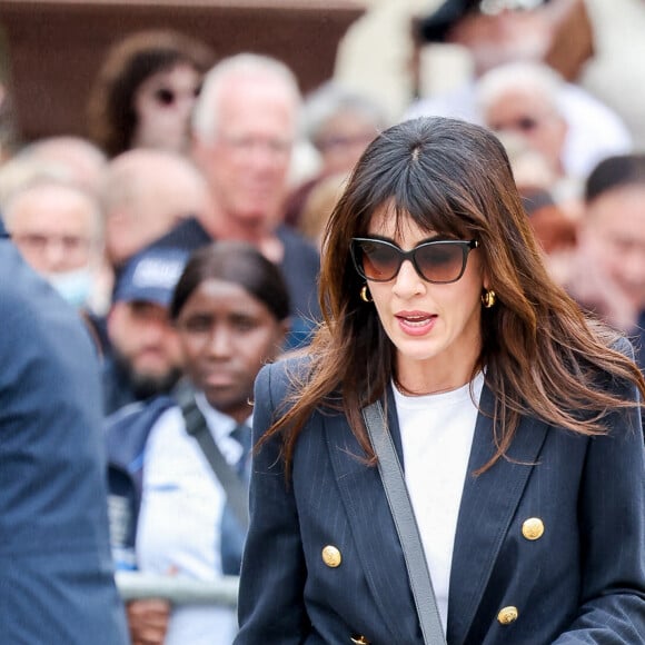 Nolwenn Leroy - Arrivées aux obsèques de l'auteure-compositrice-interprète et actrice française Françoise Hardy au crématorium du cimetière du Père-Lachaise à Paris, France, le 20 juin 2024. © Jacovides-Moreau/Bestimage 