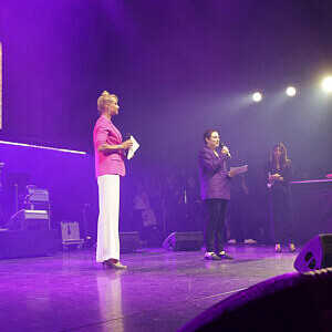 Elle a animé le gala "Tous les talents chantent contre le cancer"
Elodie Gossuin à la soirée de gala "Tous les talents chantent contre le cancer" pour l'association "Tout le monde contre le cancer" à l'Olympia, Paris, le 20 juin 2024