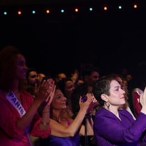 L'actrice Emilie Dequenne, elle-même frappée par le cancer, était présente
L'actrice Emilie Dequenne à la soirée de gala "Tous les talents chantent contre le cancer" pour l'association "Tout le monde contre le cancer" à l'Olympia, Paris, le 20 juin 2024