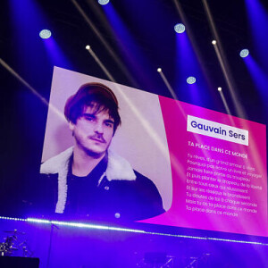 Gauvin Sers à la soirée de gala "Tous les talents chantent contre le cancer" pour l'association "Tout le monde contre le cancer" à l'Olympia, Paris, le 20 juin 2024