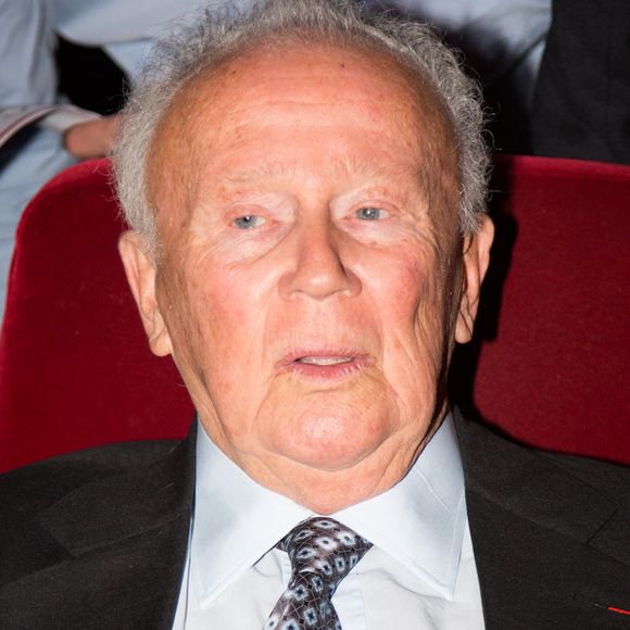 En effet, l'animateur des "Grosses Têtes" et du "Théâtre de Bouvard" va détenir le record du plus long poste radio.
Philippe Bouvard à la conférence de presse de rentrée de RTL 2016. Nasser Berzane/ABACAPRESS.COM