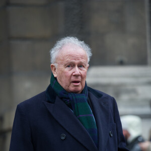 Philippe Bouvard à la conférence de presse de rentrée 2016 de RTL. Nasser Berzane/ABACAPRESS.COM
Philippe Bouvard assiste à la cérémonie d'enterrement du journaliste français Jacques Chancel à l'église Saint-Germain-des-Prés à Paris, le 6 janvier 2015. Jacques Chancel est décédé le 23 décembre 2014 à Paris. ABACAPRESS.COM