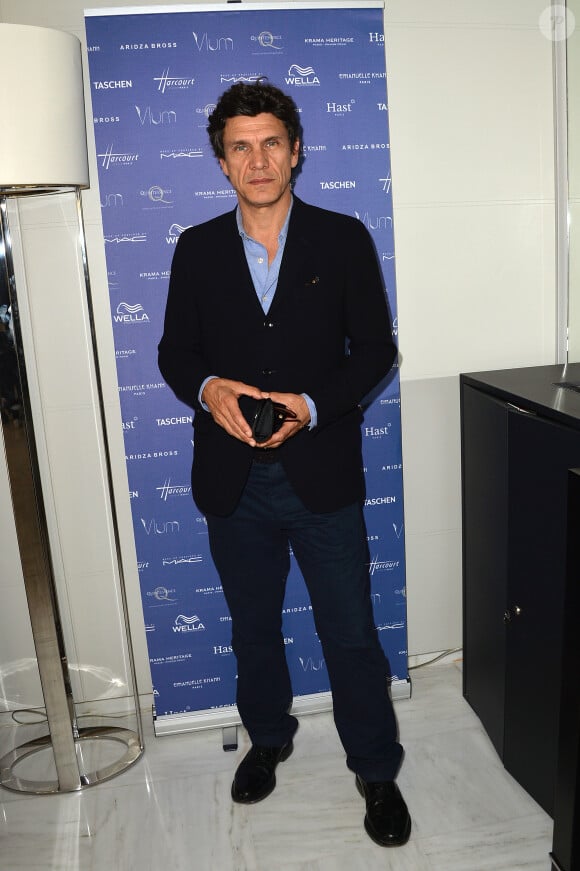 Exclusif - Marc Lavoine - Les acteurs et les invités du film "A toute épreuve" sur la terrasse du Publicis lors du 3ème Champs-Elysées Film Festival à Paris, le 13 juin 2014.