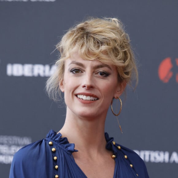 Sara Mortensen sur le tapis rouge du photocall de la cérémonie d'ouverture du 62ème Festival de Télévision de Monte-Carlo, à Monaco, le 16 juin 2023. © Denis Guignebourg/BestImage 