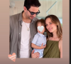 En témoigne sa story.
Ilona Smet avec son mari et son fils, Instagram.