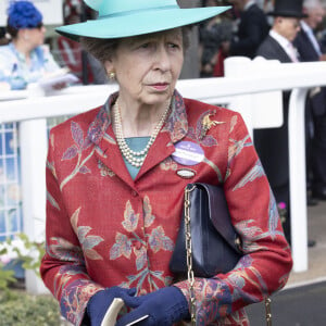 La princesse Anne, - La famille royale d'Angleterre aux courses hippiques "Royal Ascot 2024" à Ascot. Le 18 juin 2024 