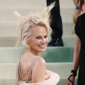 Pamela Anderson au Met Gala à New York. (Credit Image: © Photo Image Press via ZUMA Press Wire)