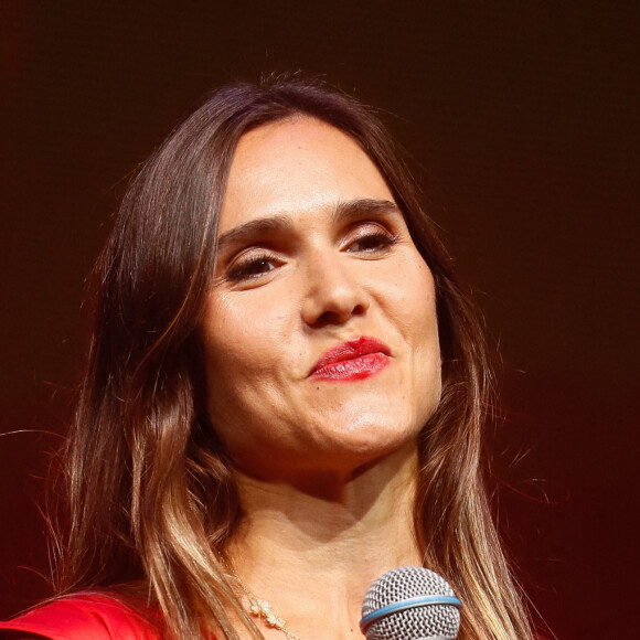 Exclusif - Joyce Jonathan - Concert "Corsu Mezu Mezu" à la Défense Arena à Paris, France. Le 28 octobre 2023. © Christophe Clovis / Bestimage