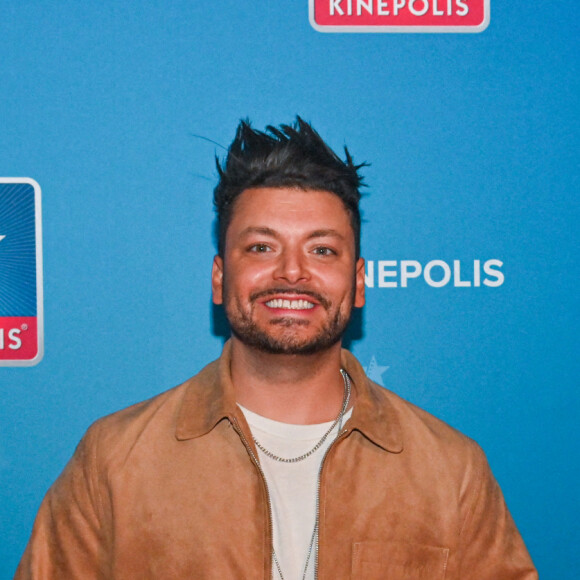 Kev Adams lors de l'avant-première du nouveau film Maison de Retraite 2 à Imagibraine, Braine l'Alleud, Belgique le 20 février 2024. Photo par Andrieu Frederic/Agenge Peps/Content Curation/ABACAPRESS.COM