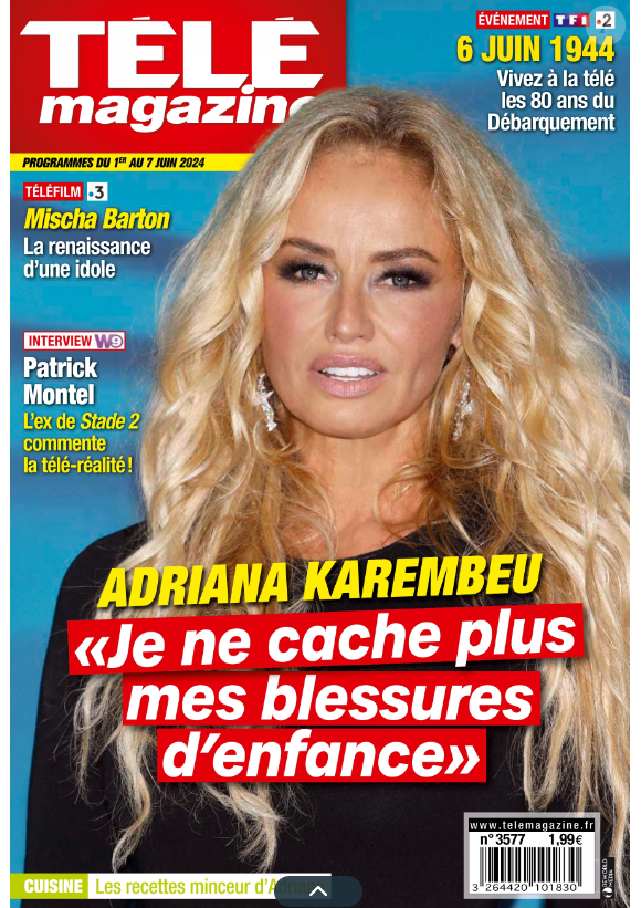 Couverture de "Télé Magazine" paru le 21 mai 2024