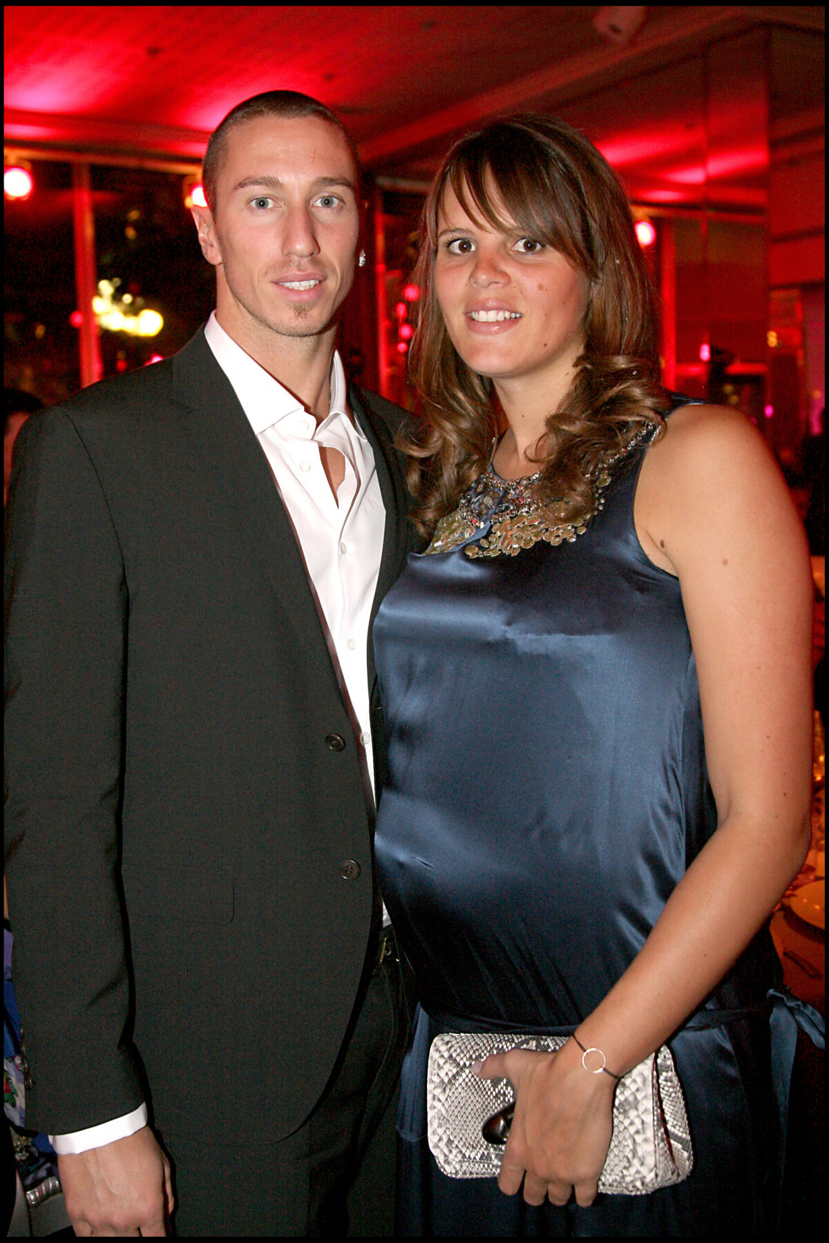 Photo : Archives - Laure Manaudou et Frédérick Bousquet à Paris. -  Purepeople