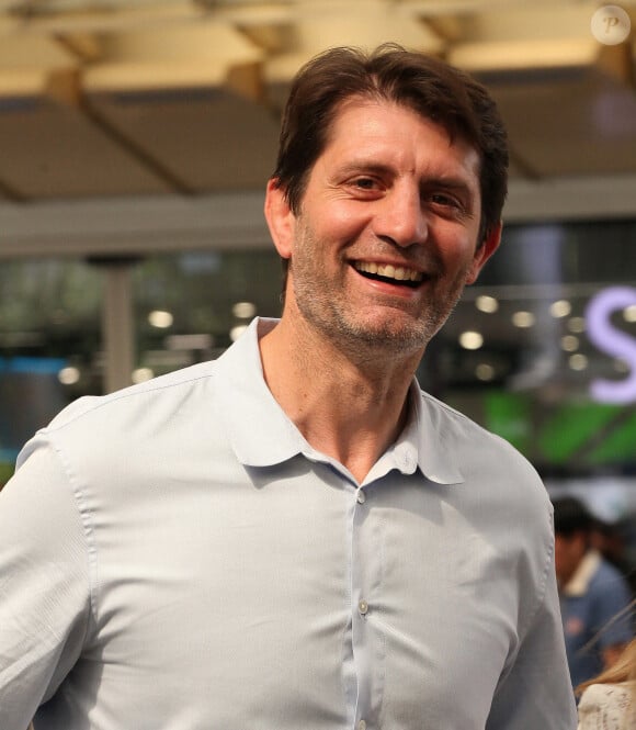 Mais avant, Pierre Rabadan était un rugbyman de haut niveau
 
Exclusif - Lancement du Festival Formes Olympiques au Forum des Halles en presence Pierre Rabadan le 23 juin 2023. © Jonathan Rebboah / Panoramic / Bestimage