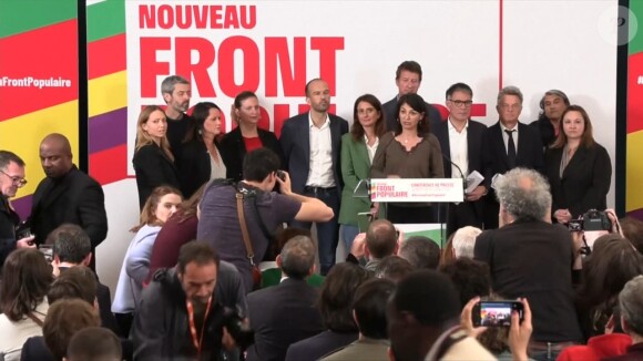 Conférence de presse du Nouveau Front Populaire