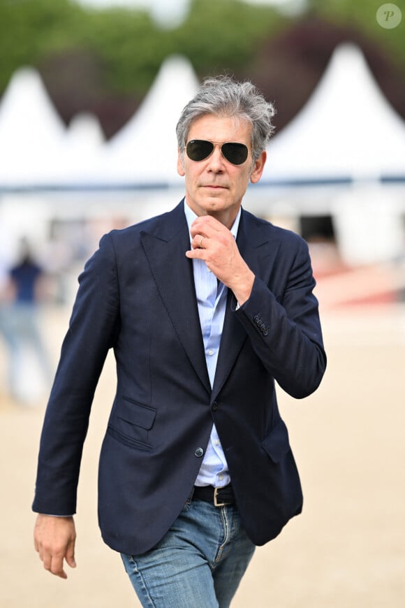 Xavier de Moulins en marge de la remise du prix Eluxtravel lors de la 10ème édition du "Longines Paris Eiffel Jumping" à la Plaine de Jeux de Bagatelle à Paris le 22 juin 2024. © Pierre Perusseau / Veeren / Bestimage