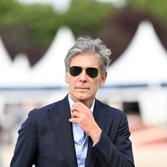 Xavier de Moulins en marge de la remise du prix Eluxtravel lors de la 10ème édition du "Longines Paris Eiffel Jumping" à la Plaine de Jeux de Bagatelle à Paris le 22 juin 2024. © Pierre Perusseau / Veeren / Bestimage