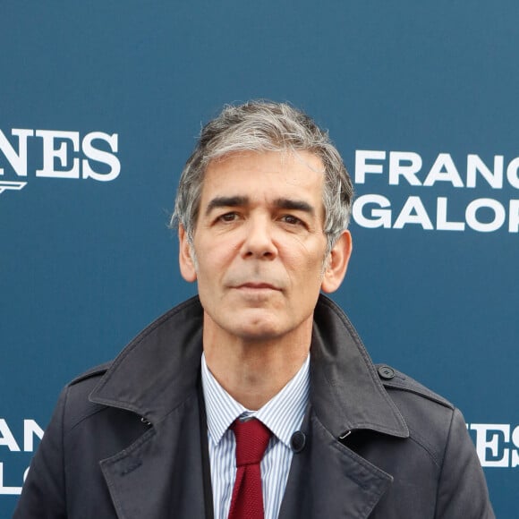 Xavier de Moulins - People au prix de Diane à l'hippodrome de Chantilly, France, le 16 juin 2024. © Christophe Clovis / Bestimage