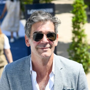 Exclusif - Xavier de Moulins dans l'Espace VIP lors de la 9ème édition du "Longines Paris Eiffel Jumping" au Champ de Mars à Paris, France, le 24 juin 2024. © Perusseau-Veeren/Bestimage