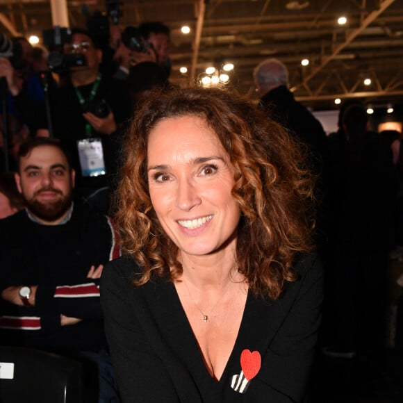 Marie-Sophie Lacarrau - Backstage et défilé d'ouverture du salon du chocolat 2023 à Paris porte de Versailles en faveur de l'association Mécénat Chirurgie Cardiaque le 27 octobre 2023. © Veeren / Perusseau / Bestimage 