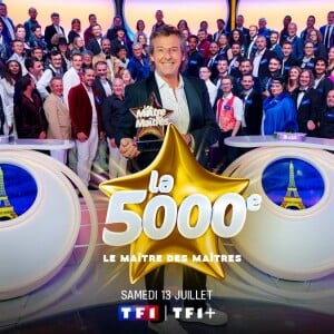 Ce samedi 13 juillet, il lancera le concours ''Le maître des maîtres'' sur TF1 à l'occasion de la 5000e du jeu.