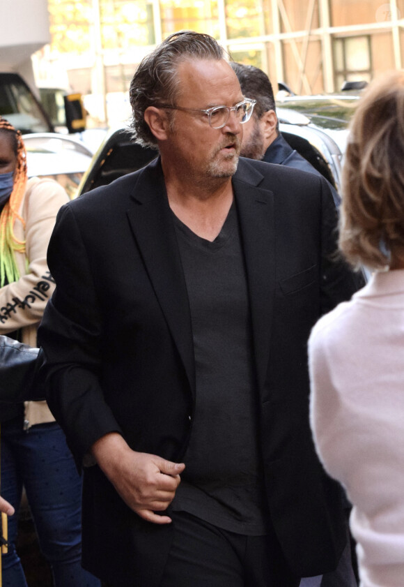 Matthew Perry à la sortie de l'émission The View à New York le 2 novembre 2022.  3 November 2022