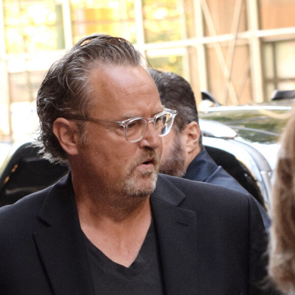 Matthew Perry à la sortie de l'émission The View à New York le 2 novembre 2022.  3 November 2022