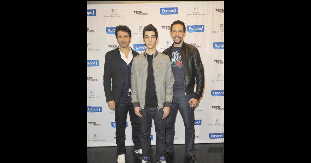 Samir Roshdy Pascal Elbé, Samir Makhlouf et Roshdy Zem à l'avant-première du film ...