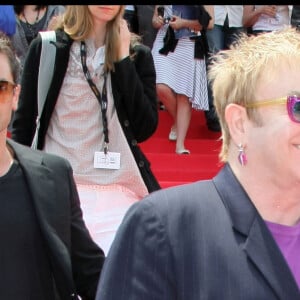 Exclusif - Elton John au Festival International du Film de Cannes.