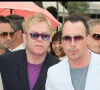 Visiblement, Elton John avait une envie très, très pressante !
Exclusif - Elton John et David Furnish.