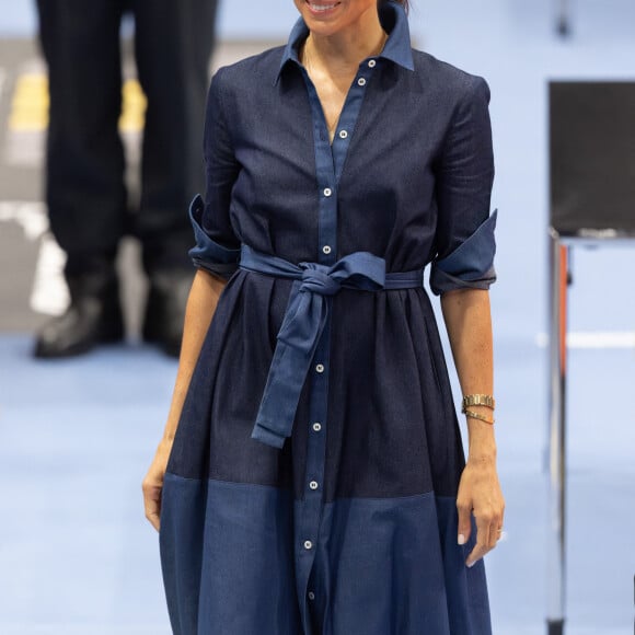 Meghan Markle, duchesse de Sussex aux Invictus Games 2023 à Dusseldorf le 15 septembre 2023. 