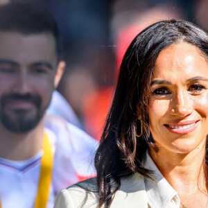 Le prince Harry, duc de Sussex et Meghan Markle, duchesse de Sussex, aux Invictus Games 2023 (Day 5) à Dusseldorf, le 15 septembre 2023. 