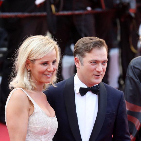 Laurence Ferrari et son mari Renaud Capuçon - Montée des marches du film " Benedetta " lors du 74ème Festival International du Film de Cannes. Le 9 juillet 2021 © Borde-Jacovides-Moreau / Bestimage