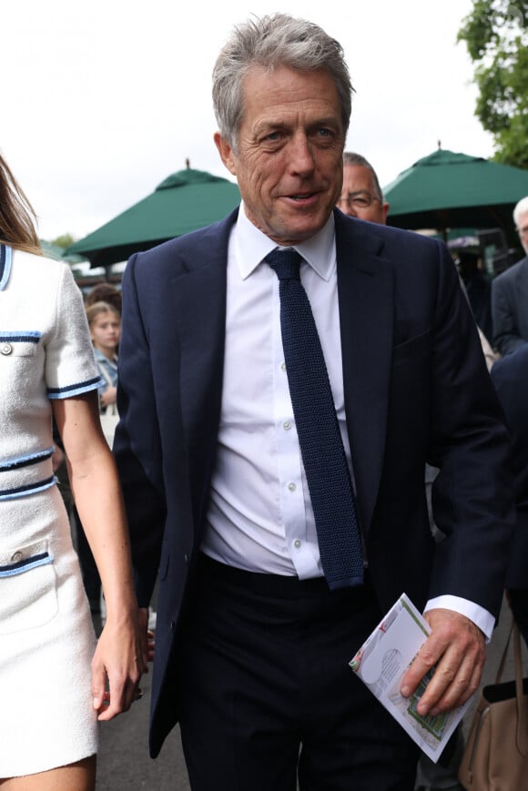 Hugh Grant à Wimbledon