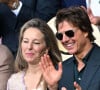 Ce jour-là, la maman de Kamilya (fruit de son amour avec le footballeur Yahya Boumediene) était placée non loin de son ami l'acteur Tom Cruise dont elle est très proche.
Tom Cruise à Wimbledon