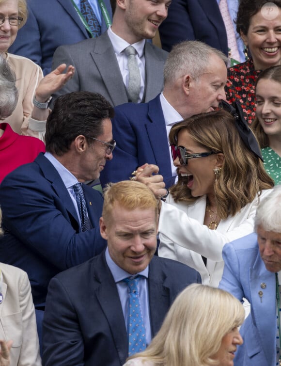 Hugh Jackman, Kate Beckinsale à Wimbledon