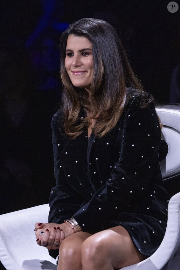 Exclusif - Karine Ferri - Enregistrement de l'émission "La chanson secrète 13", présentée par N.Aliagas et diffusée le 29 décembre sur TF1 © Guillaume Gaffiot-Cyril Moreau / Bestimage