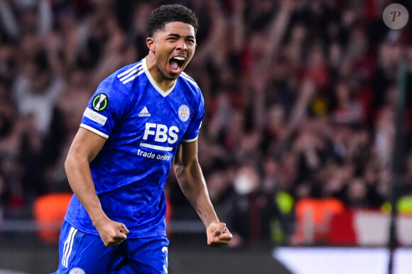 Wesley Fofana (3 - Leicester City) - Match de 8ème de finale retour de la Ligue Europa 2022 "Rennes - Leicester City (2-1)" au Roazhon Park, le 17 mars 2022.