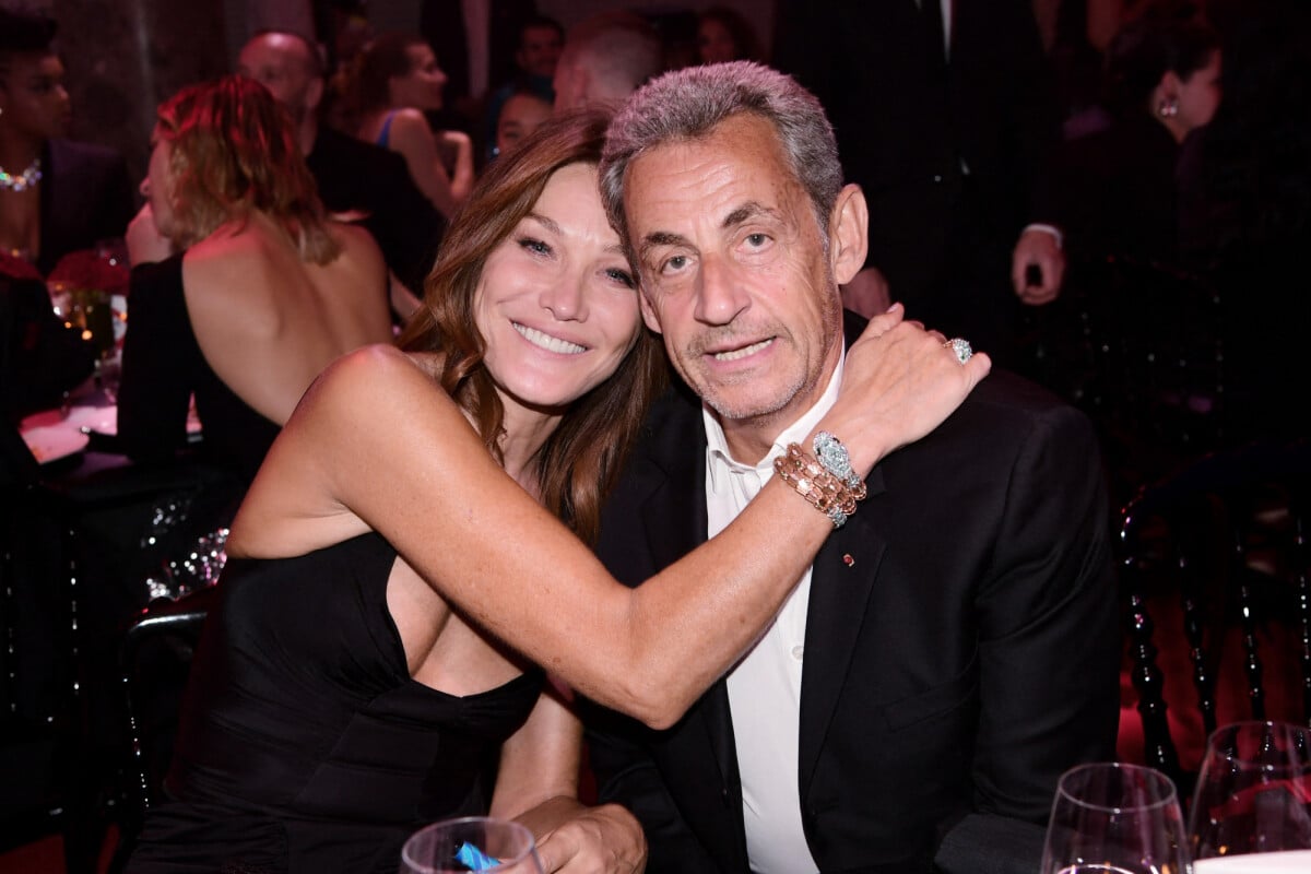 Photo : Carla Bruni-Sarkozy et son mari Nicolas Sarkozy - 19ème 