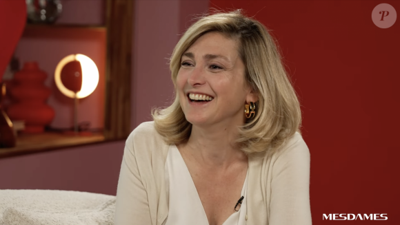 En fin d'interview, l'actrice a été surprise par de tendres mots que lui a adressés son époux...