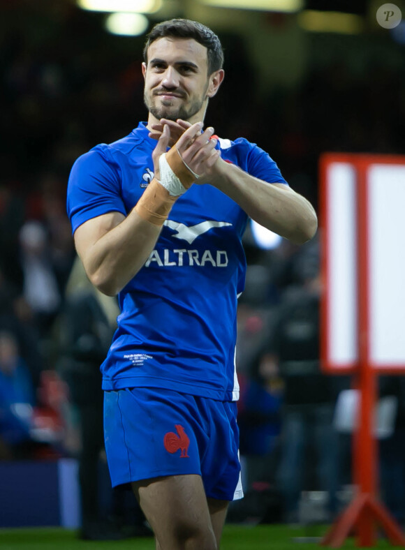 Rugby - Tournoi des 6 Nations, la France remporte son match contre le Pays-de-Galles (13-9) le 11 mars 2022 - Melvyn Jaminet