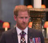  Une crainte peut-être exacerbée chez William et Kate en raison du mal être ressenti par le prince Harry qu'il décrit dans son ouvrage Spare.
Le prince Harry, duc de Sussex lors de la célébration du 10ème anniversaire des Invictus Games, en la cathédrale Saint-Paul à Londres, Royaume Uni, le 8 mai 2024.