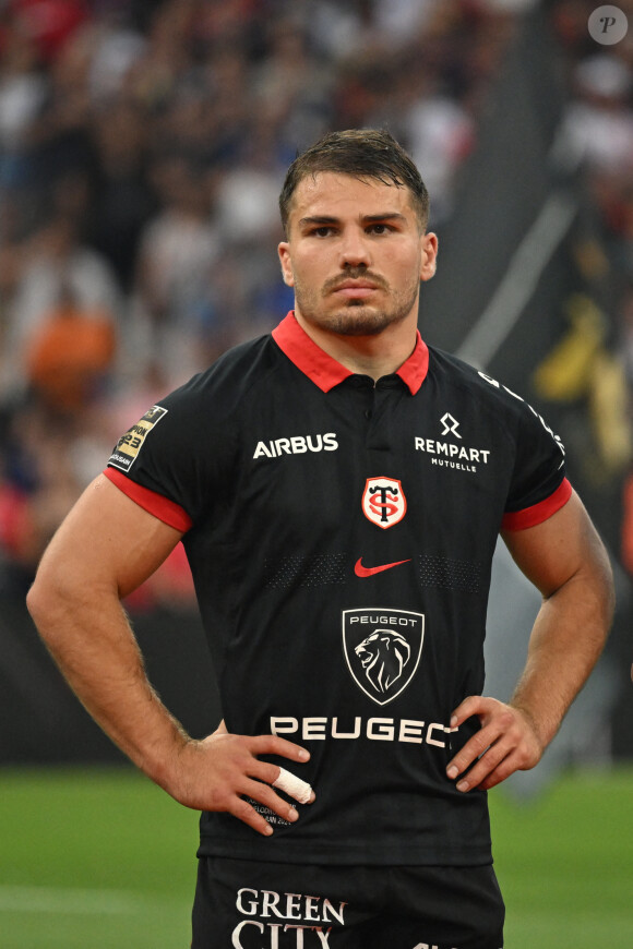 Qu'en pense t-il ?
Antoine DUPONT (ST) lors de la finale du Top14 opposant le Stade Toulousain à l'Union Bordeaux Begles au stade Velodrome à Marseille, France, le 2 juin 2024. Toulouse a gagné 59-3. © Valentina Claret/Panoramic/Bestimage 