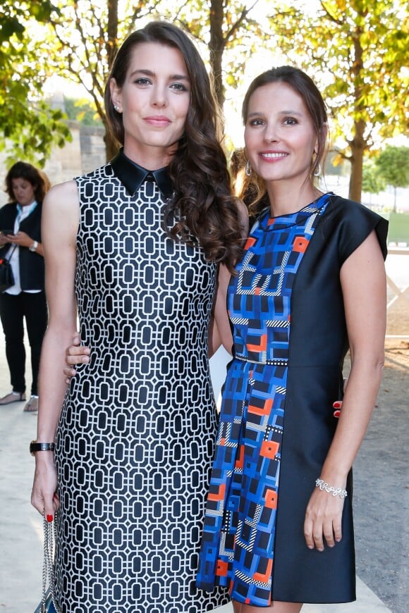 A savoir Charlotte Casiraghi
Charlotte Casiraghi et Virginie Ledoyen - Lancement de la collection "Montblanc Bohème Moongarden" à l'Orangerie Ephémère du jardin des Tuileries, place de la Concorde à Paris, le 9 juillet 2015.