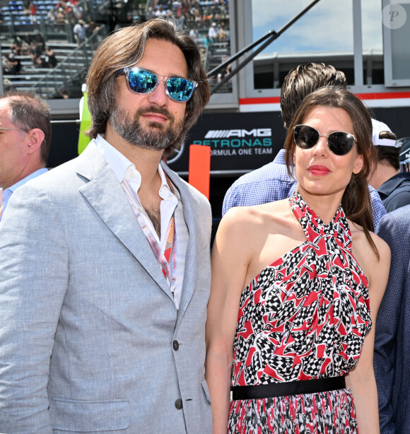 Charlotte Casiraghi et Dimitri Rassam sont séparés - Charlotte Casiraghi et son mari Dimitri Rassam - La famille princière de Monaco lors du 80ème Grand Prix de Monaco de Formule 1 à Monaco le 28 mai 2023. © Bruno Bebert/Bestimage