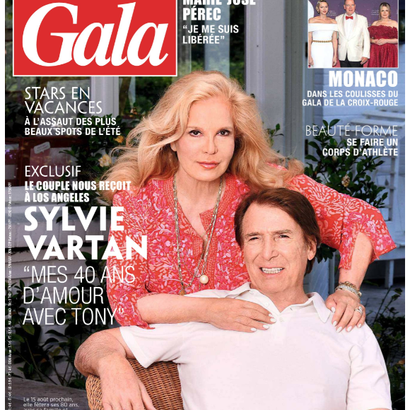 Sylvie Vartan interviewée dans le numéro de Gala paru ce jeudi 25 juillet