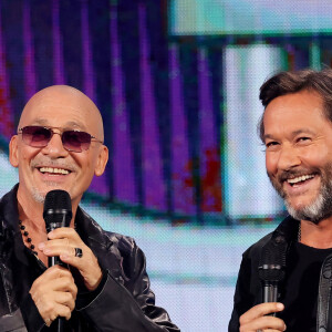 Exclusif - Florent Pagny et Diego Torres - Enregistrement de l'émission "Avec Florent, tout le monde ELA" à La Seine Musicale à Paris, diffusée le 1er septembre à 21h10 sur TF1 © Cyril Moreau-Dominique Jacovides / Bestimage