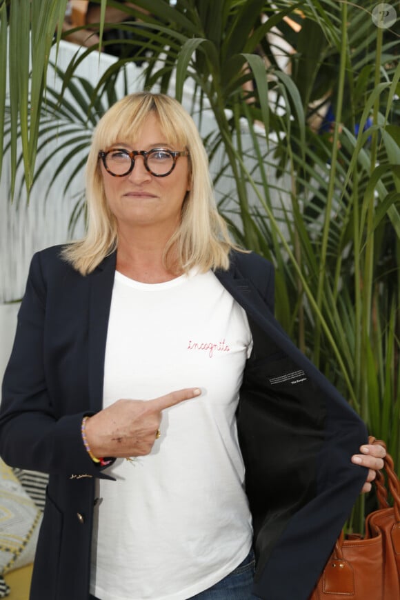 Christine Bravo - Photocall de la conférence de rentrée du pôle Tv de NRJ Group à la brasserie Polpo à Levallois Perret. Le 28 juin 2017 Christophe Aubert via Bestimage