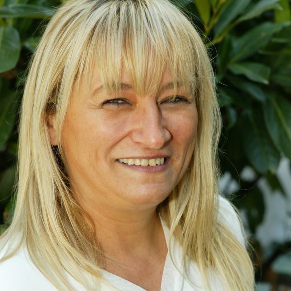 Archives - Christine Bravo lors de la conférence de presse de France 2, le 1er septembre 2003. © Frédéric Piau/Bestimage