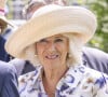 Camilla Parker Bowles s'est rendue sans son époux le roi Charles à une course à Ascot
La reine consort d'Angleterre, Camilla Parker Bowles et son ex mari Andrew Parker Bowles lors du QIPCO King George Day à Ascot